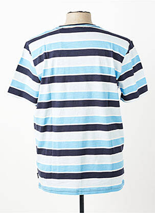 T-shirt coupe cintrée manches courtes bleu PIONEER homme