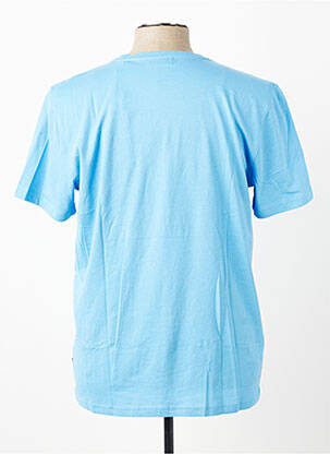T-shirt stretch manches courtes bleu PIONEER homme