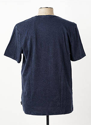 T-shirt stretch manches courtes bleu PIONEER homme