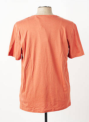 T-shirt coupe cintrée manches courtes orange PIONEER homme
