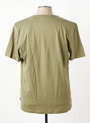 T-shirt coupe cintrée manches courtes vert PIONEER homme