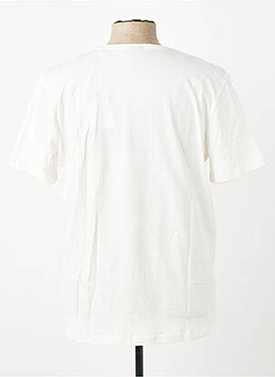 T-shirt coupe cintrée manches courtes blanc PIONEER homme