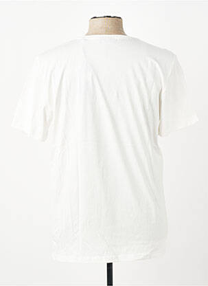 T-shirt coupe cintrée manches courtes beige PIONEER homme