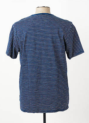 T-shirt coupe cintrée manches courtes bleu PIONEER homme