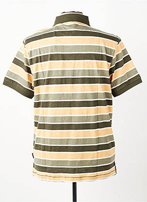 Polo tissage jersey manches courtes vert PIONEER homme