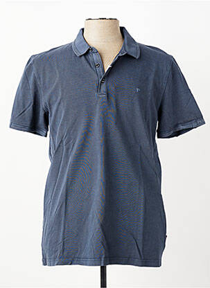 Polo stretch manches courtes gris PIONEER homme