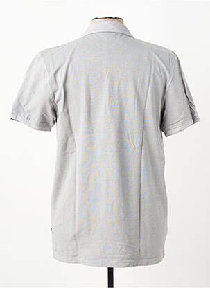Polo stretch manches courtes gris clair PIONEER homme