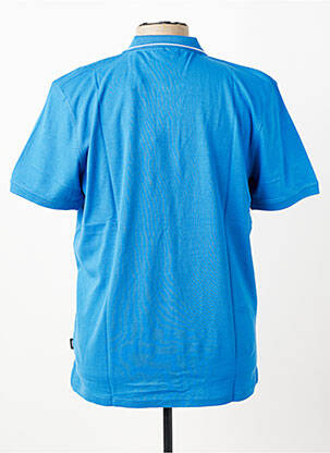 Polo stretch manches courtes bleu clair PIONEER homme