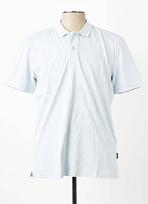 Polo stretch manches courtes bleu clair PIONEER homme