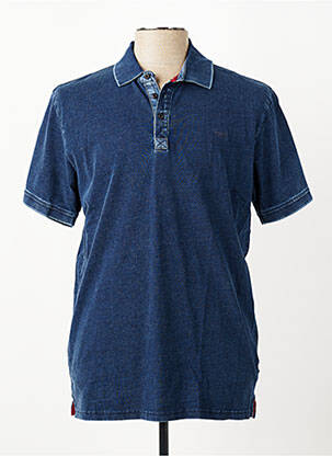 T-shirt coupe cintrée manches courtes bleu PIONEER homme