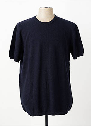 Pull stretch manches longues bleu PIONEER homme