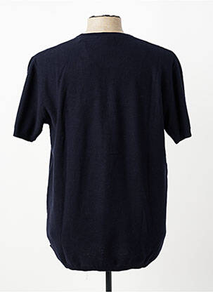 Pull stretch manches longues bleu PIONEER homme