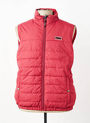 Doudoune poches sans capuche rouge PIONEER homme
