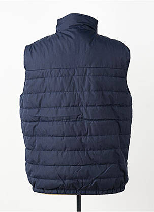 Doudoune poches sans capuche bleu PIONEER homme