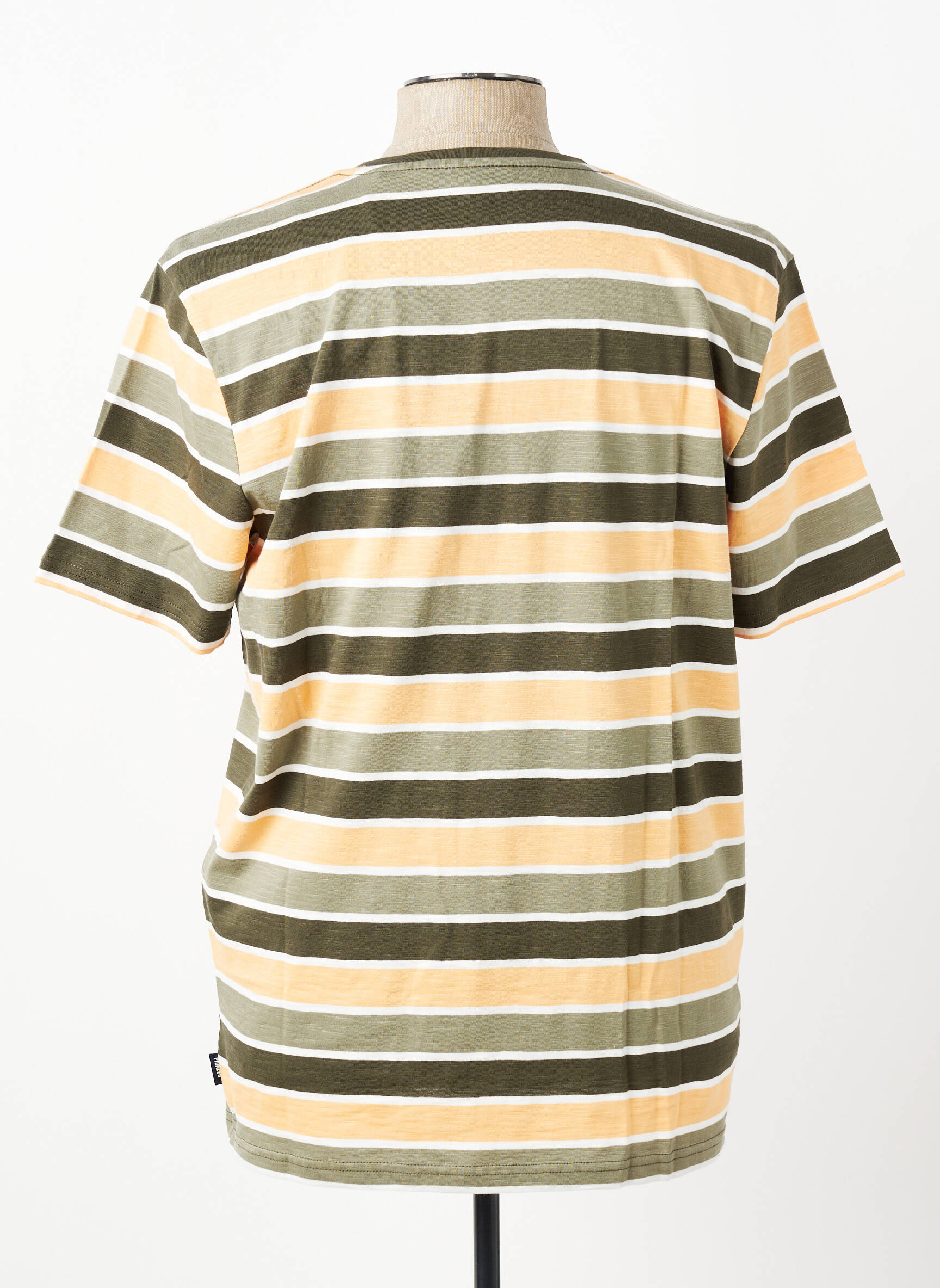 T-shirt coupe cintrée manches courtes orange PIONEER homme