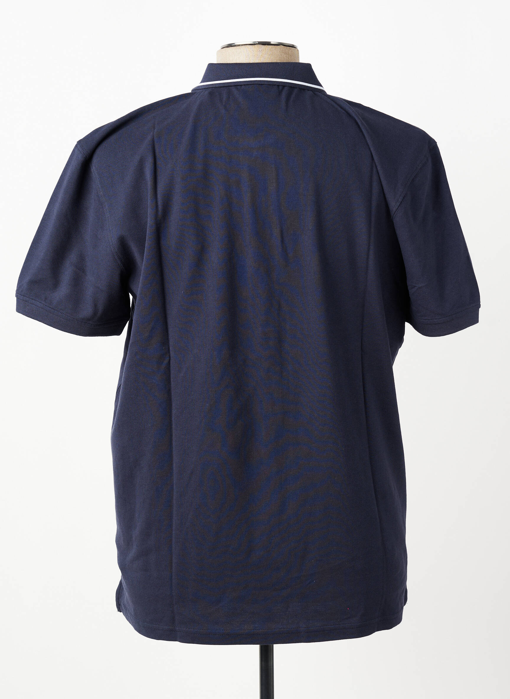 Polo stretch manches courtes bleu fonce PIONEER homme