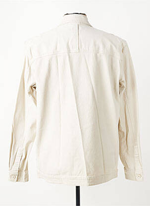 Veste casual fermeture boutonnée sur le devant beige PIONEER homme