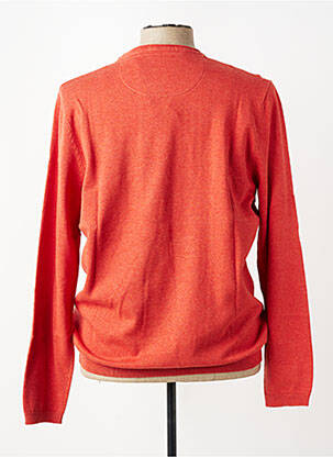 Pull stretch manches longues orange PIONEER homme