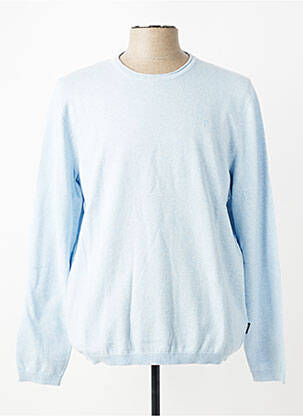 Pull stretch manches longues bleu PIONEER homme