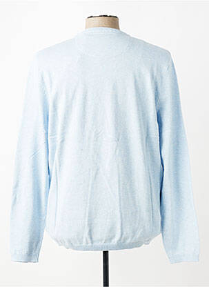 Pull stretch manches longues bleu PIONEER homme
