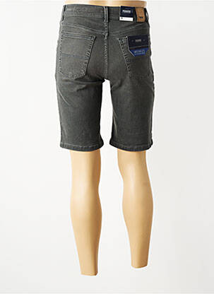 Bermuda tissage denim taille normale gris PIONEER homme
