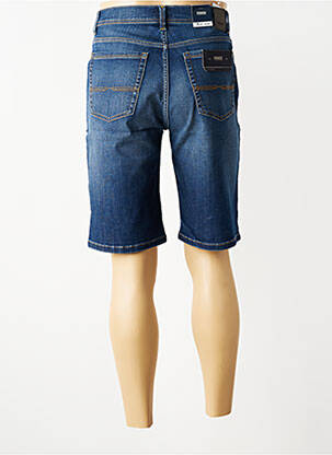 Bermuda tissage denim taille normale bleu PIONEER homme