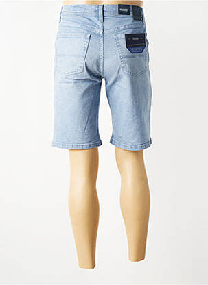 Bermuda stretch taille normale bleu PIONEER homme