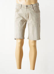 Bermuda stretch taille normale gris PIONEER homme