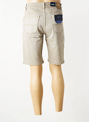 Bermuda stretch taille normale gris PIONEER homme