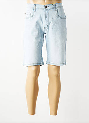 Bermuda tissage denim taille normale bleu PIONEER homme