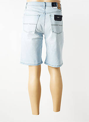 Bermuda tissage denim taille normale bleu PIONEER homme