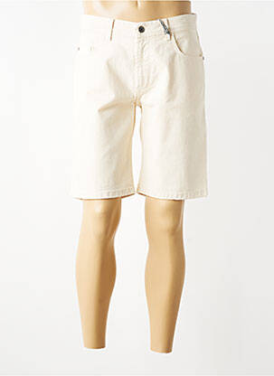 Bermuda stretch taille normale beige PIONEER homme