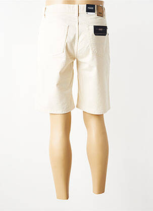 Bermuda stretch taille normale beige PIONEER homme
