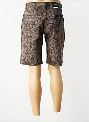 Bermuda tissage popeline taille normale gris PIONEER homme
