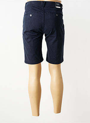 Bermuda stretch taille normale bleu PIONEER homme