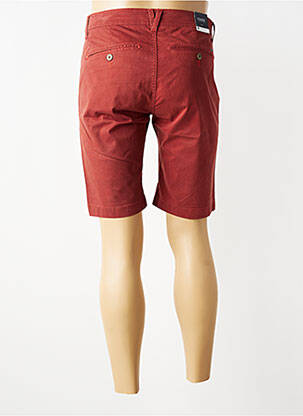Bermuda taille à pinces taille normale orange PIONEER homme