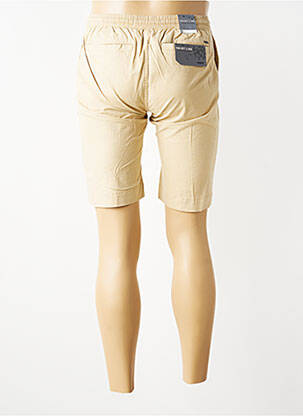 Bermuda taille élastique taille normale beige PIONEER homme