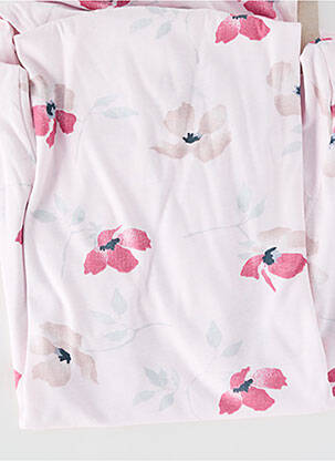 Pyjama col v rose BIP BIP femme