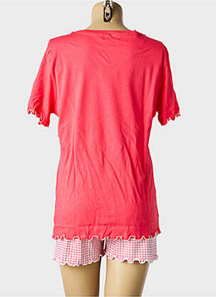 Pyjashort col rond rose BIP BIP femme