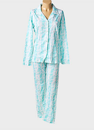 Pyjama coupe droite bleu BIP BIP femme