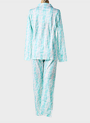 Pyjama coupe droite bleu BIP BIP femme
