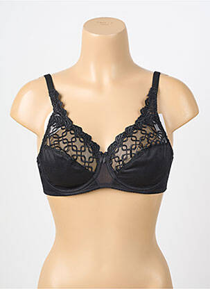 Soutien-gorge effet matière satinée haut soutien-gorge emboitant noir TRIUMPH femme