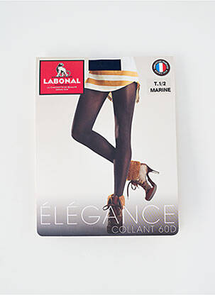 Collants stretch bleu LABONAL femme