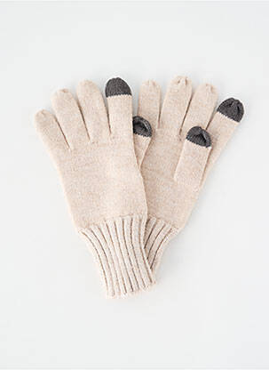 Gants stretch beige TIFFOSI femme