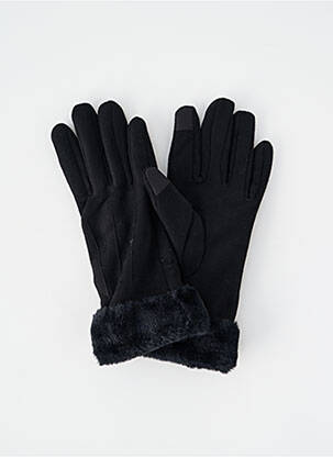 Gants tissage peau de pêche noir TIFFOSI femme
