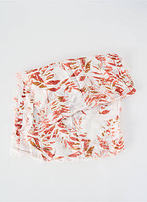 Foulard légère et transparente blanc TIFFOSI femme