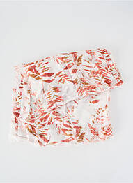 Foulard légère et transparente blanc TIFFOSI femme
