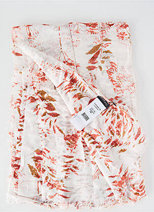 Foulard légère et transparente blanc TIFFOSI femme