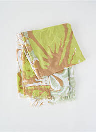 Foulard légère et transparente vert TIFFOSI femme