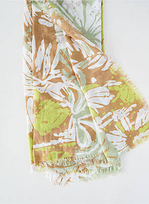 Foulard légère et transparente vert TIFFOSI femme